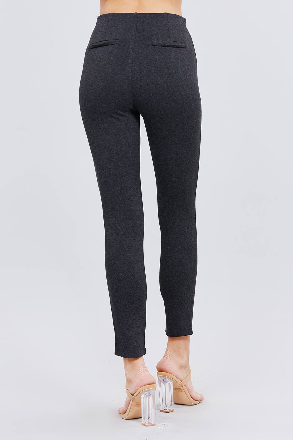 Waist Elastic Band Ponte Pants product image