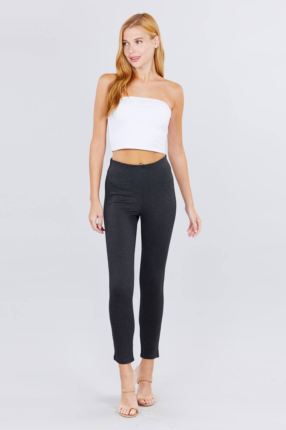 Waist Elastic Band Ponte Pants product image