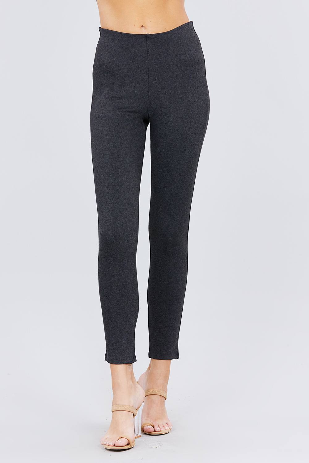 Waist Elastic Band Ponte Pants product image