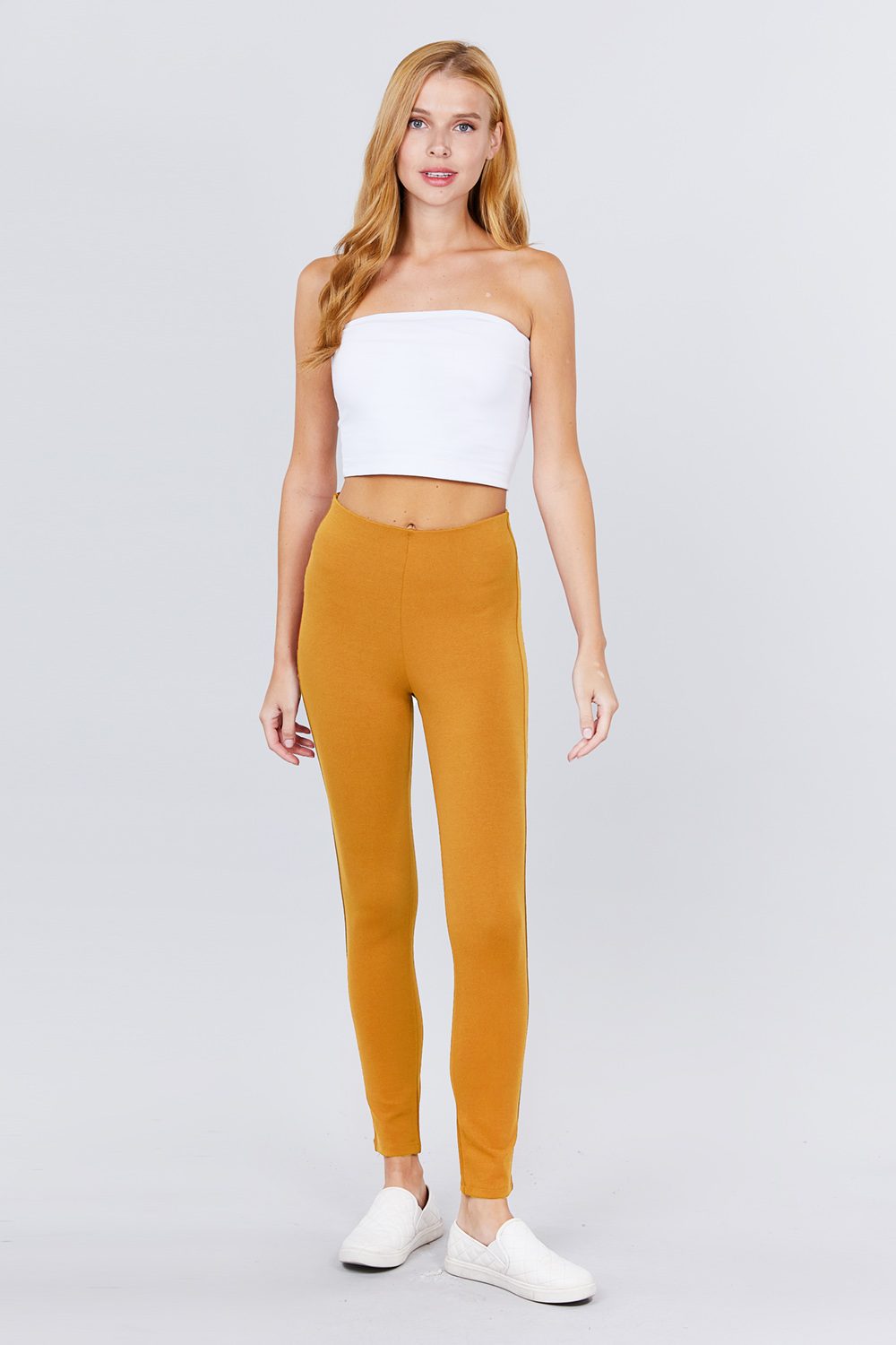 Waist Elastic Band Ponte Pants product image