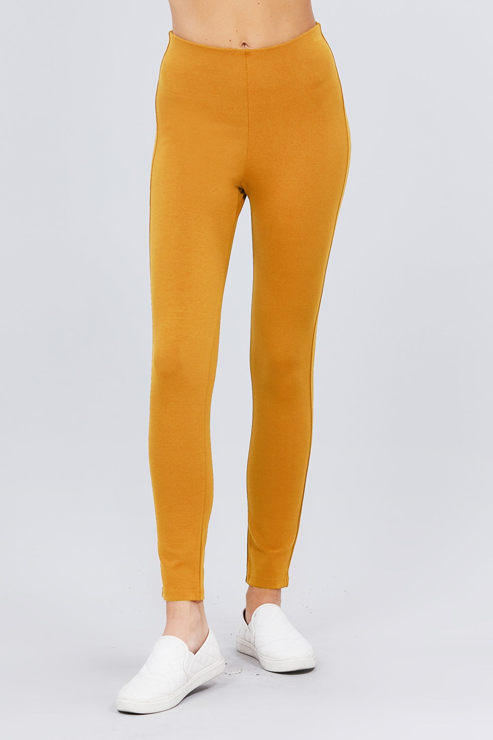 Waist Elastic Band Ponte Pants product image