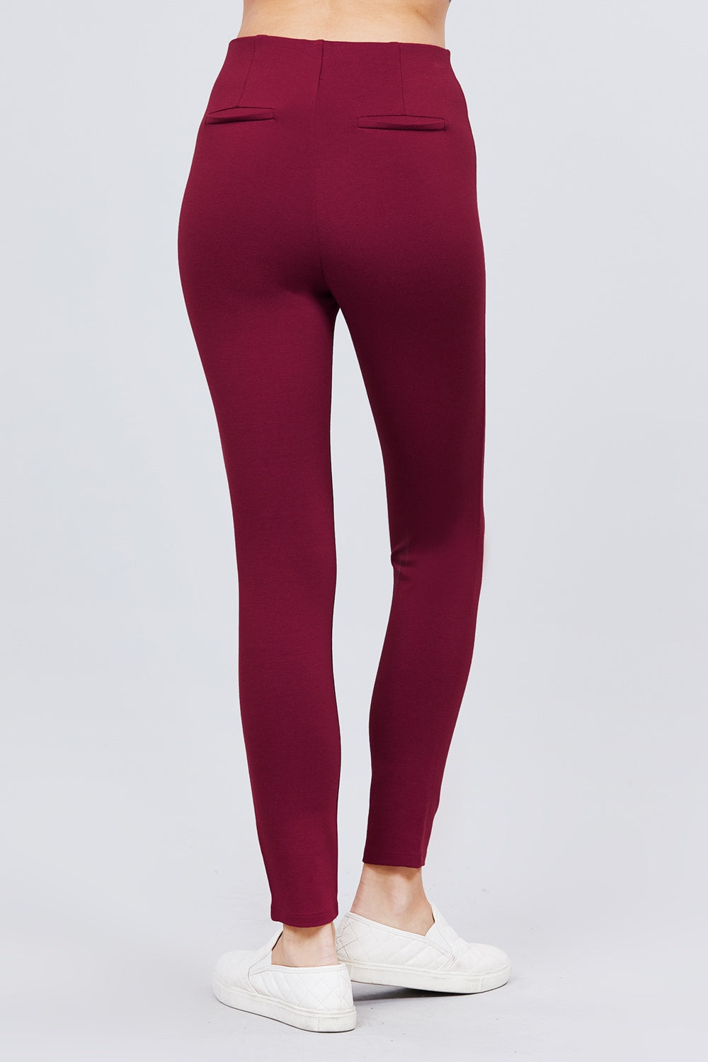 Waist Elastic Band Ponte Pants product image