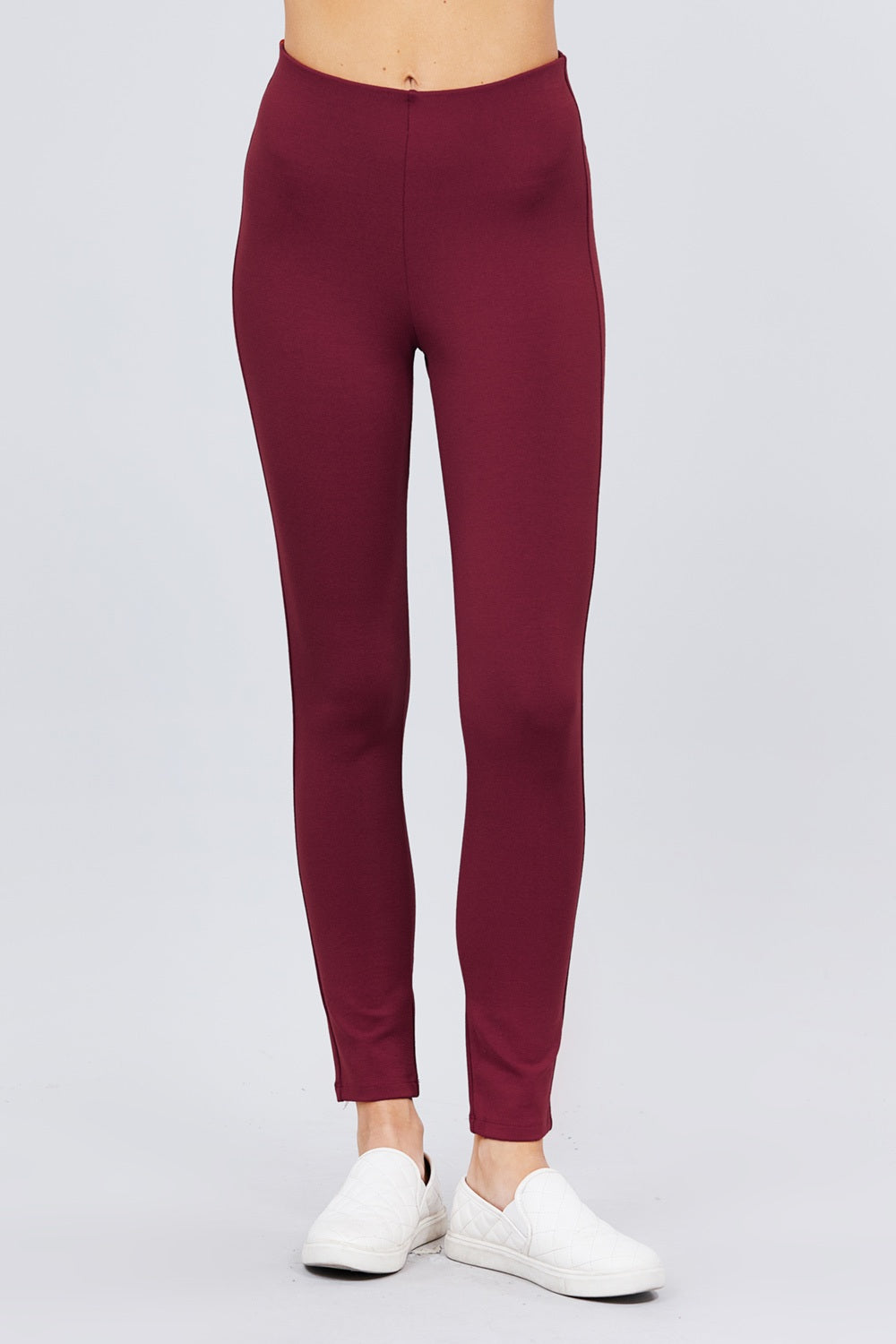 Waist Elastic Band Ponte Pants product image