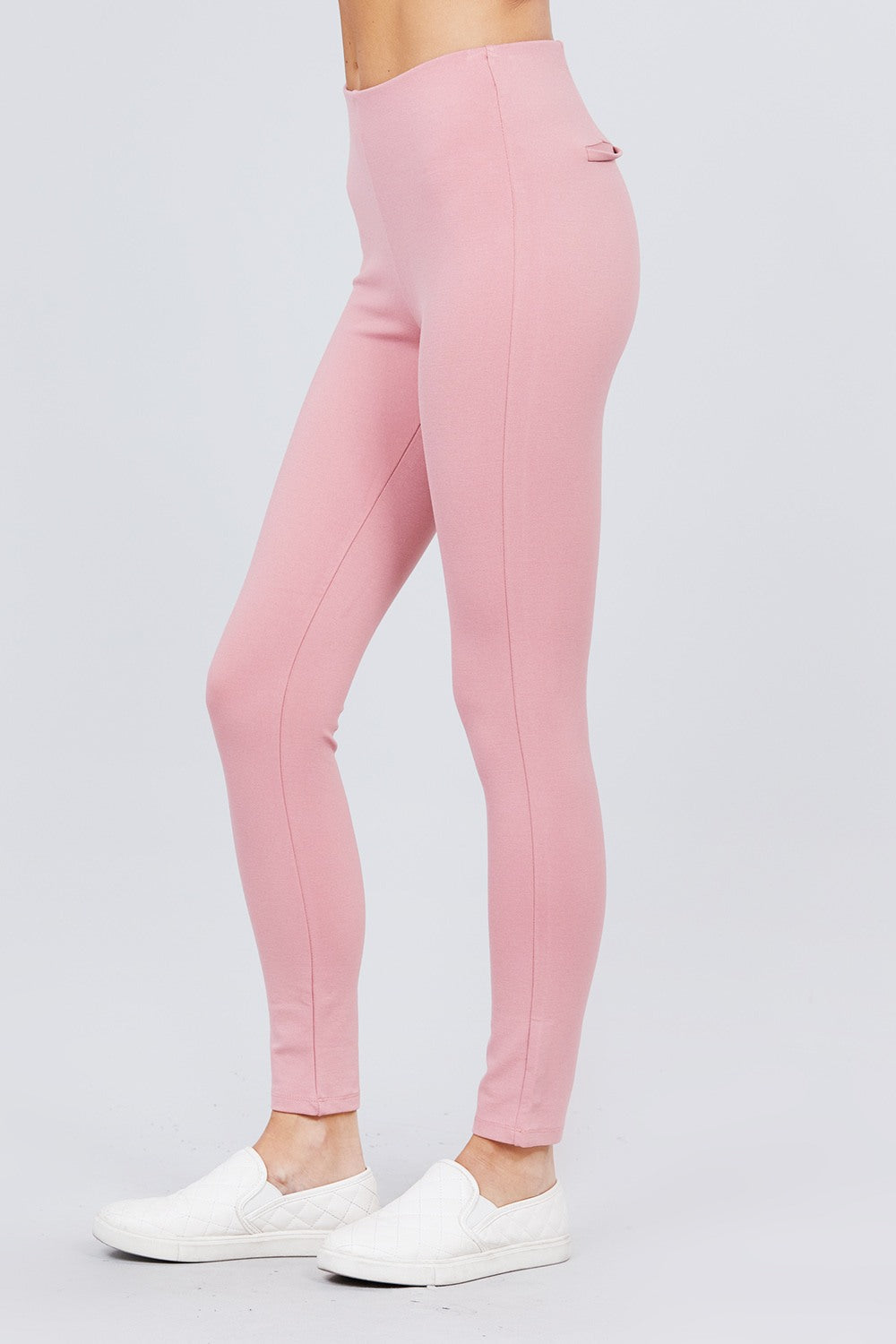 Waist Elastic Band Ponte Pants product image
