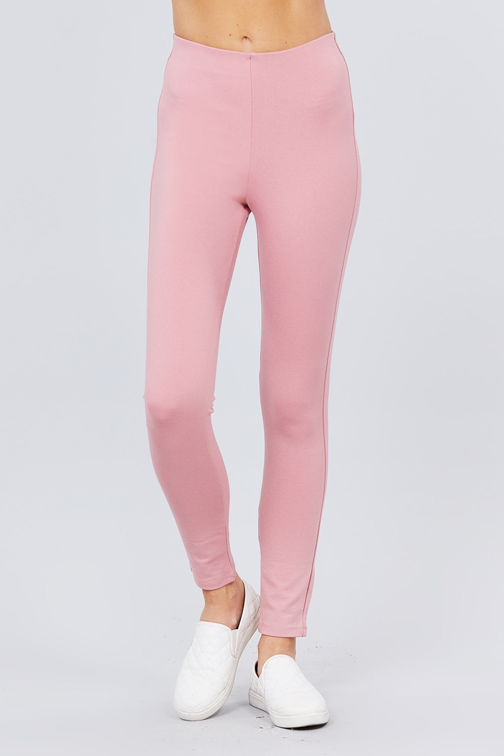 Waist Elastic Band Ponte Pants product image