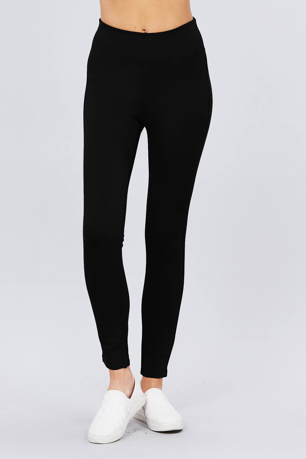 Waist Elastic Band Ponte Pants product image