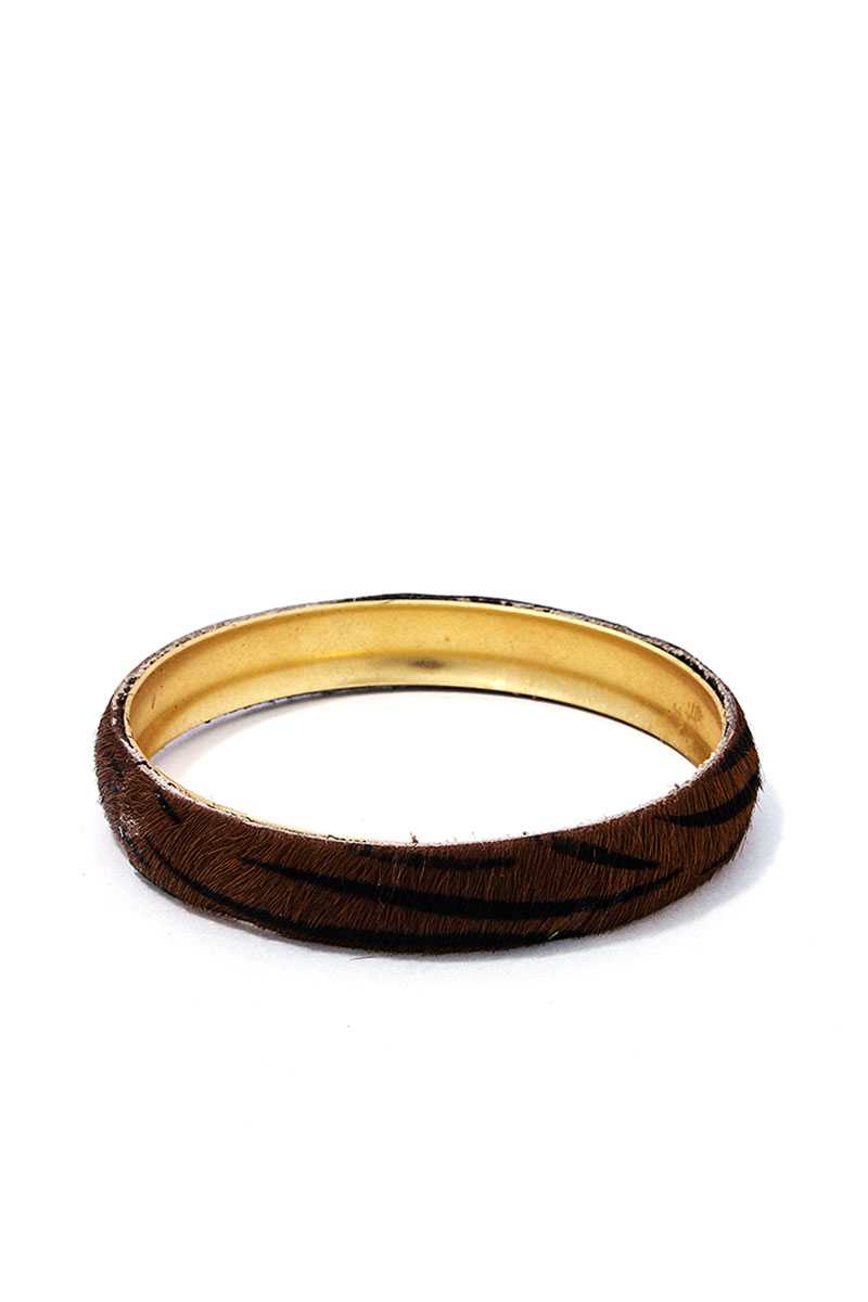 Animal Print Metal Bangle Bracelet product image