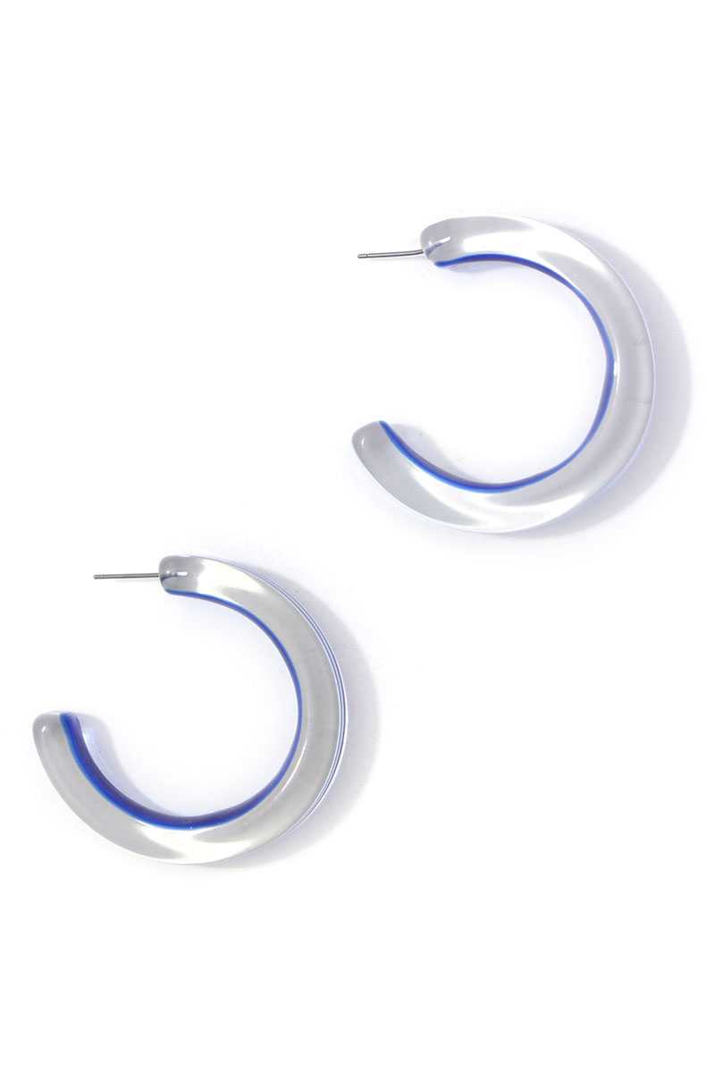 Chic Transparent Hoop Earring product image