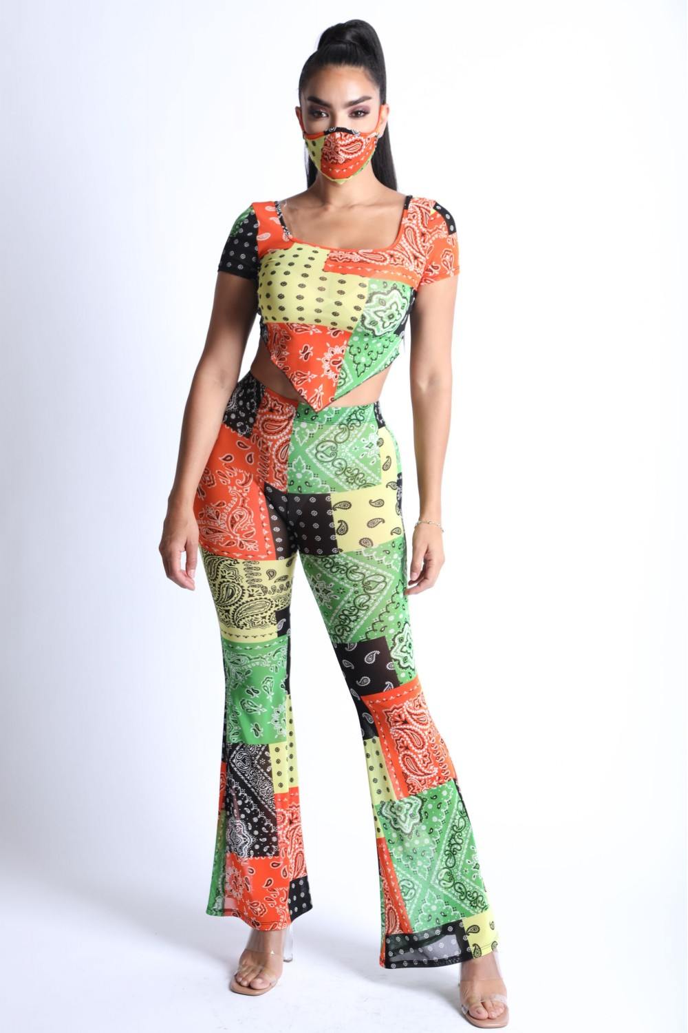 Bandanna Patchwork Mesh Set product image