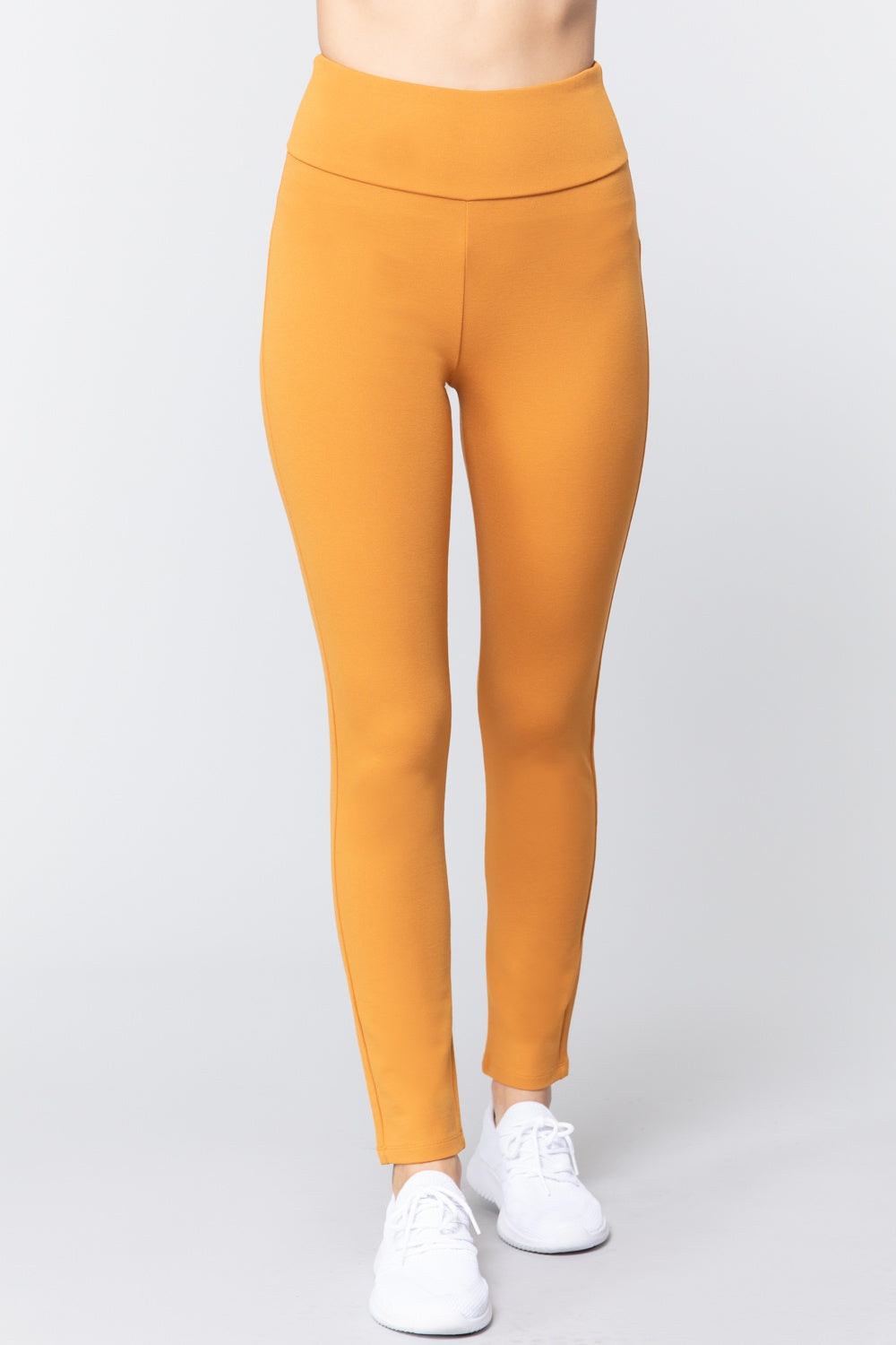 Waist Band Long Ponte Pants product image