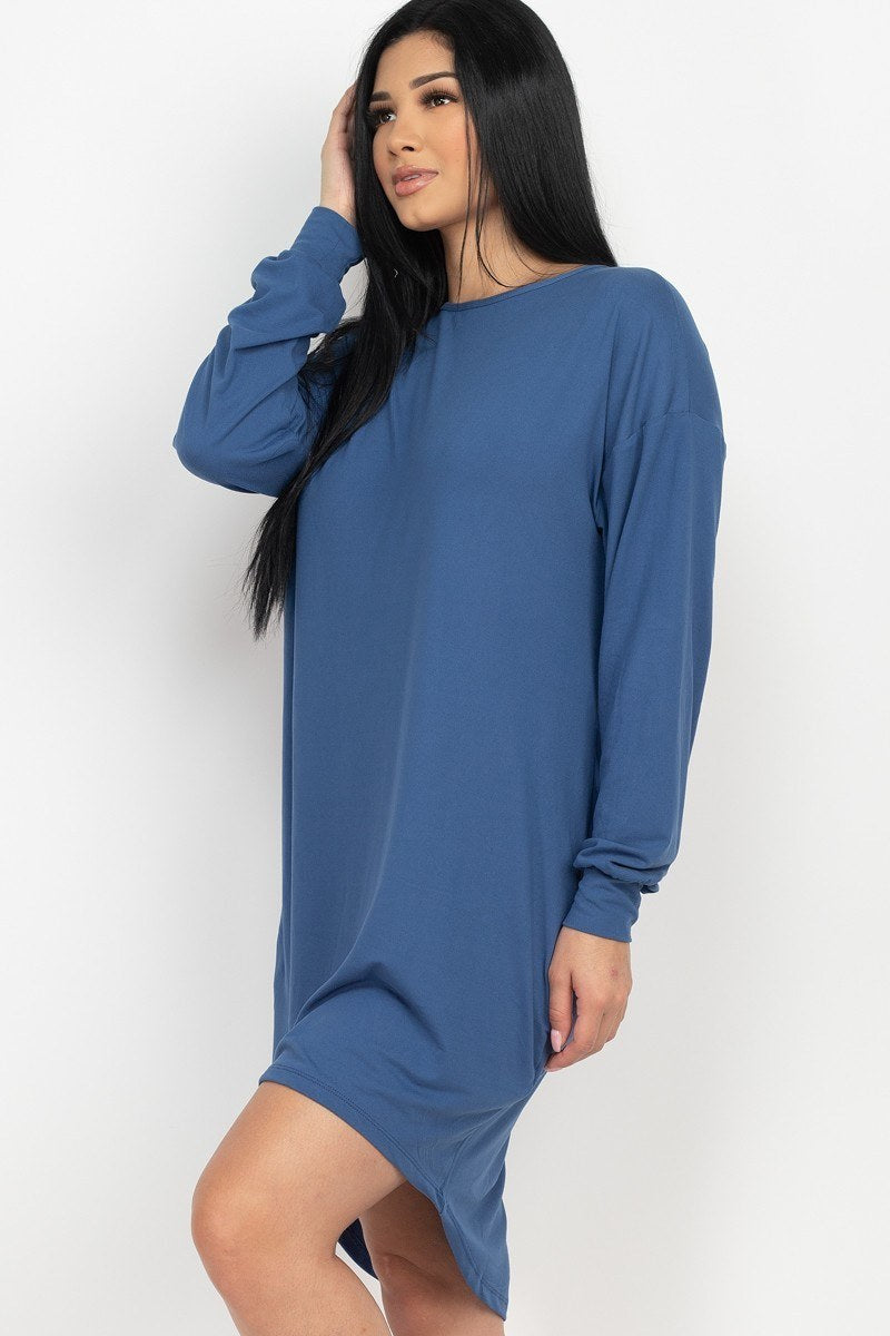 Cozy High Low Dress Cozy High Low Dress - TopFashionHQ
