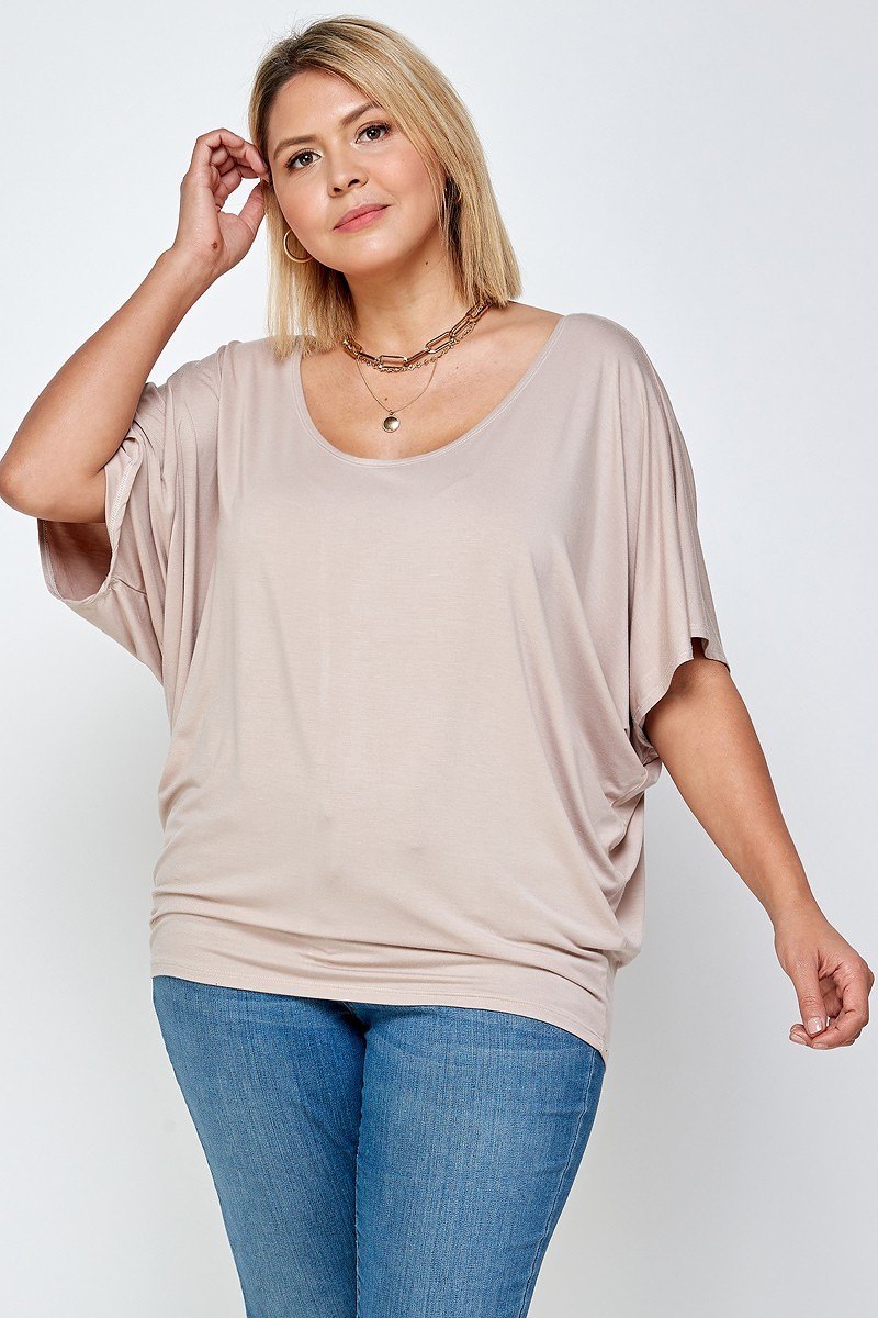 Solid Knit Top, With A Flowy Silhouette product image