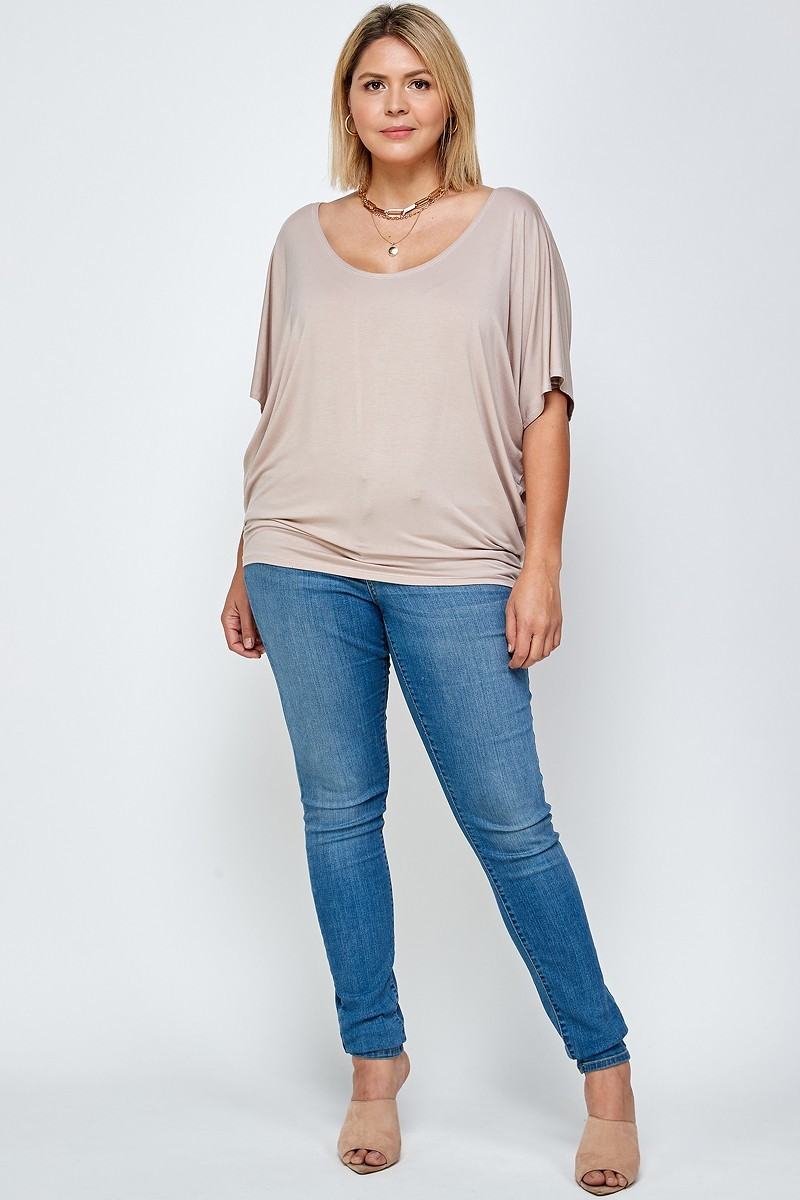 Solid Knit Top, With A Flowy Silhouette product image