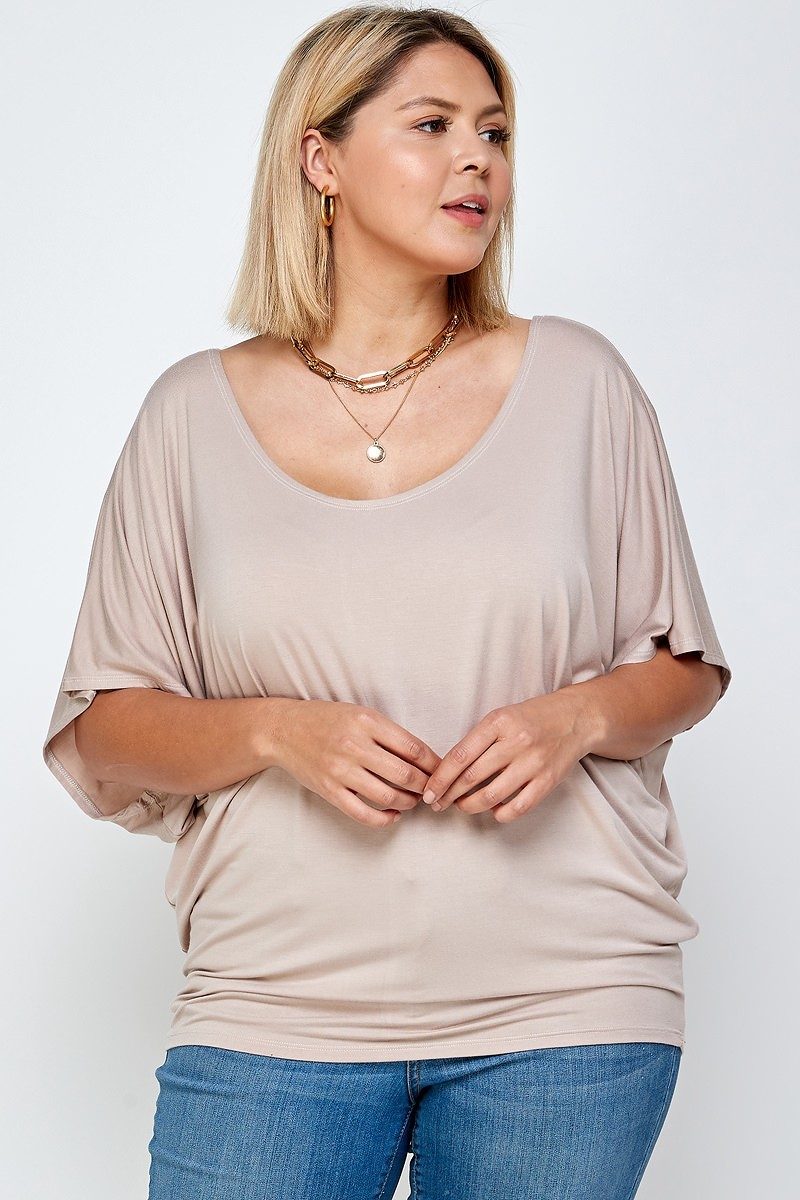 Solid Knit Top, With A Flowy Silhouette product image