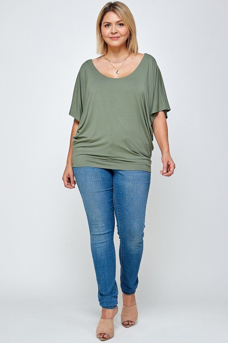Solid Knit Top, With A Flowy Silhouette product image