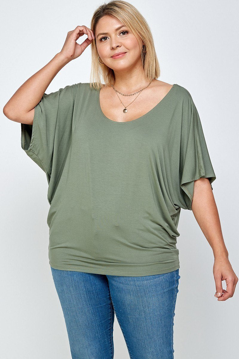 Solid Knit Top, With A Flowy Silhouette product image