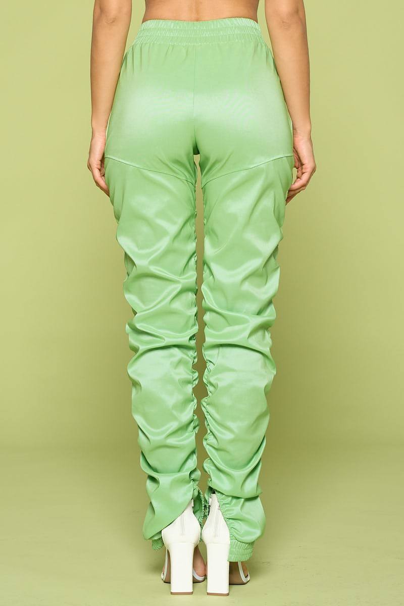 Leather Pu Ruched Pants product image