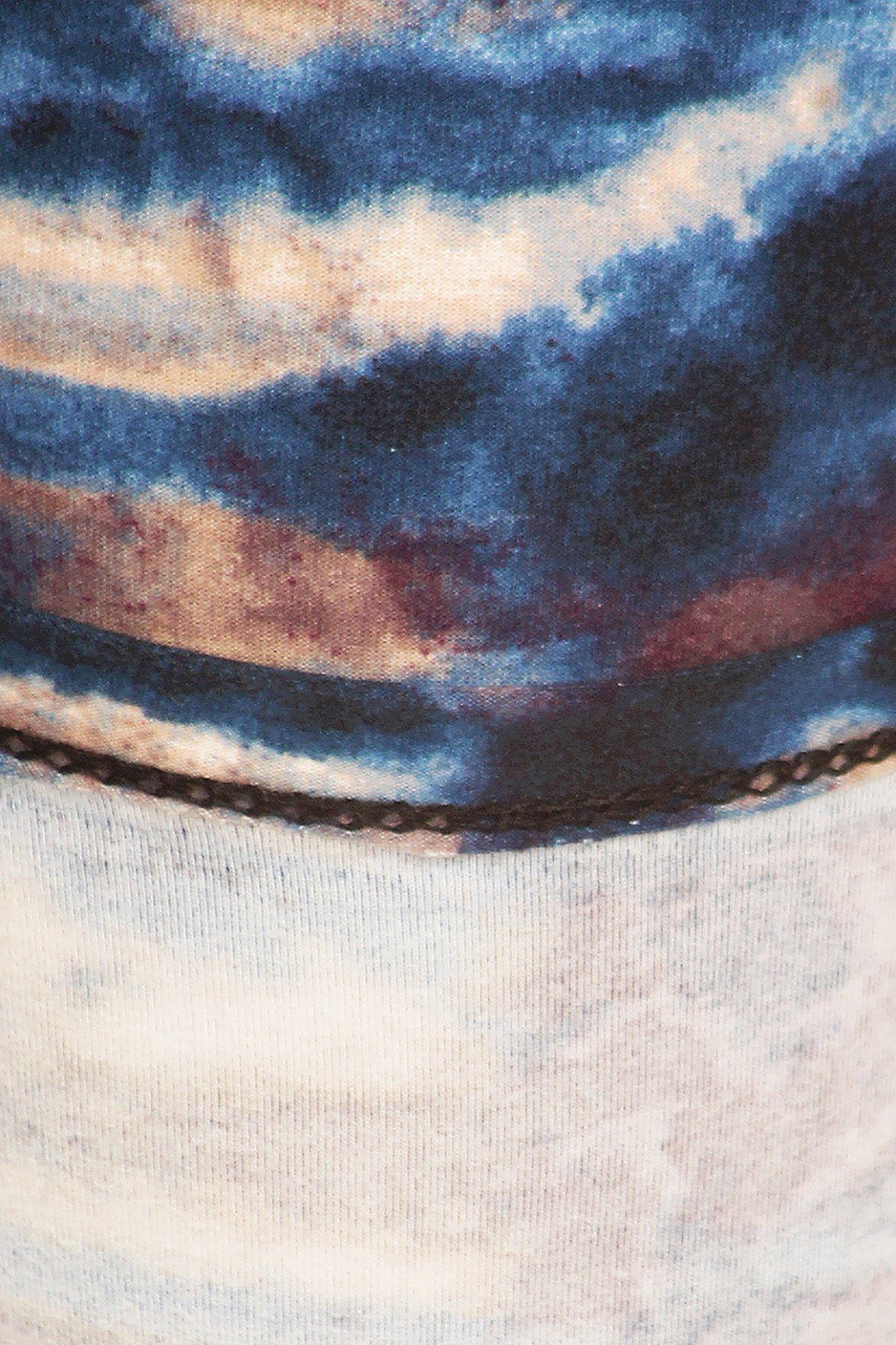 Yoga Style Banded Lined Tie Dye Printed Knit Legging With High Waist product image