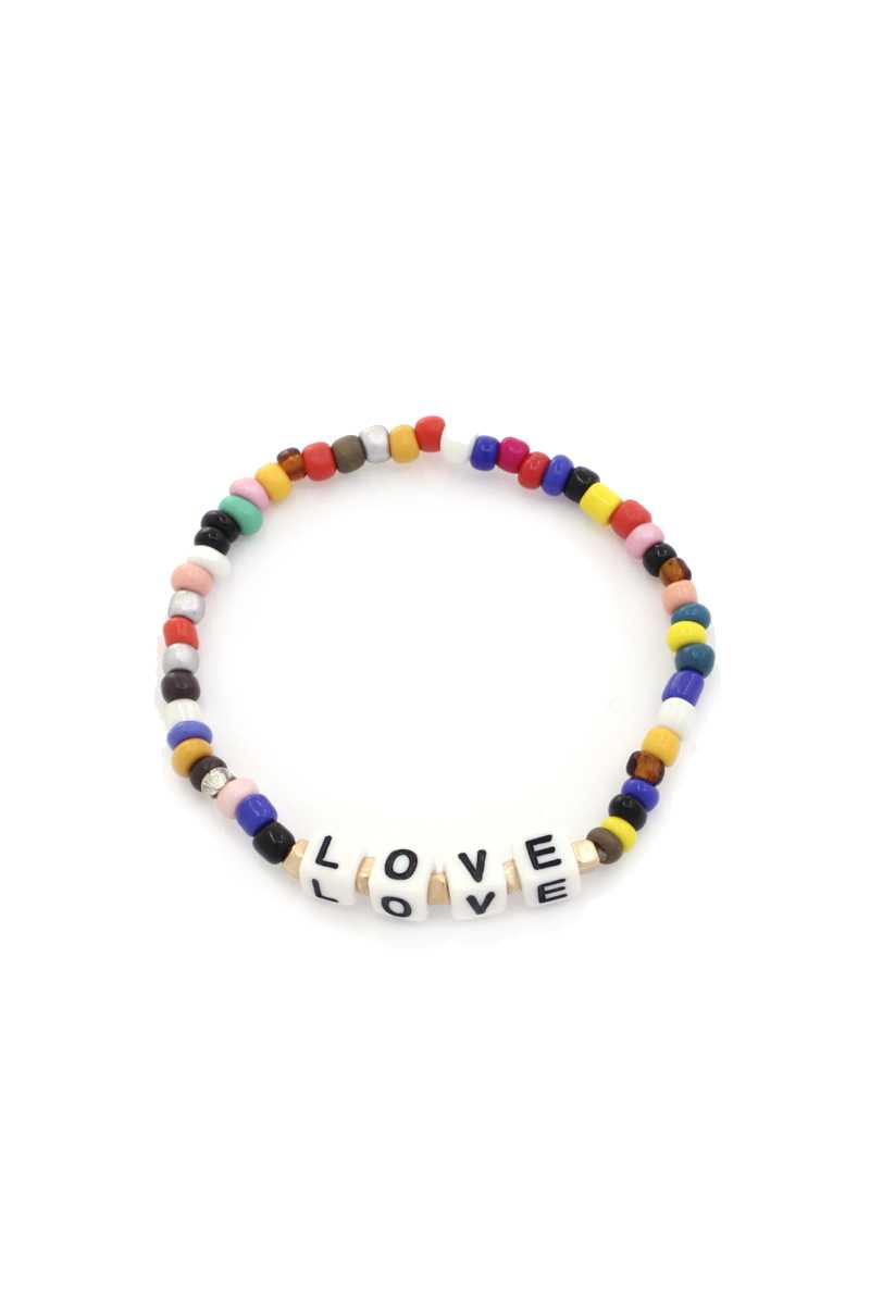 Mama Quote Beaded Stretch Bracelet product image