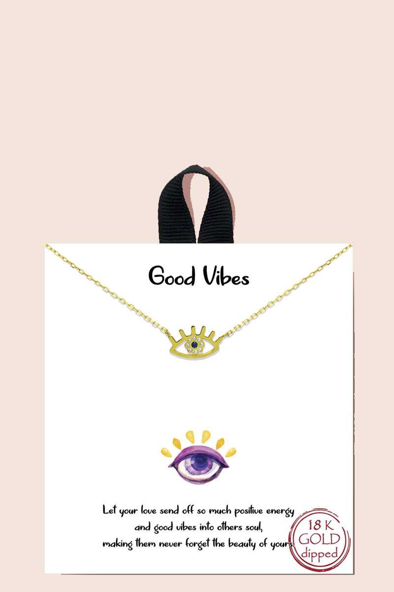Blb Good Vibes Pendant Necklace product image