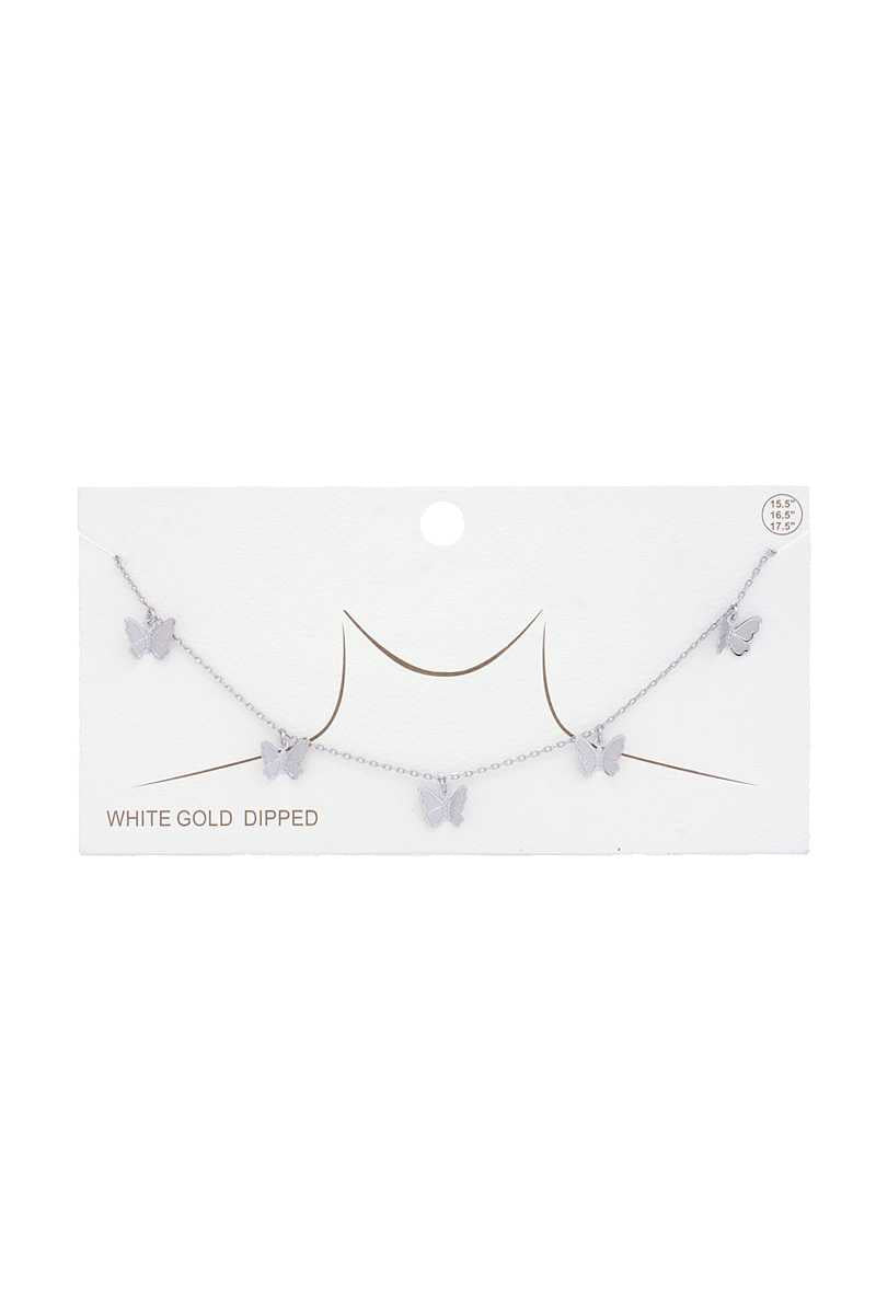 Butterfly Charm Gold Dipped Necklace product image