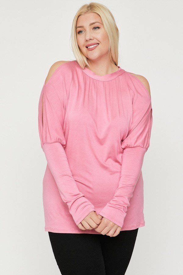 Long Sleeves Solid Top product image