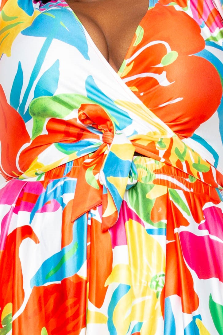 Flower Maxi Skirt&top Set product image