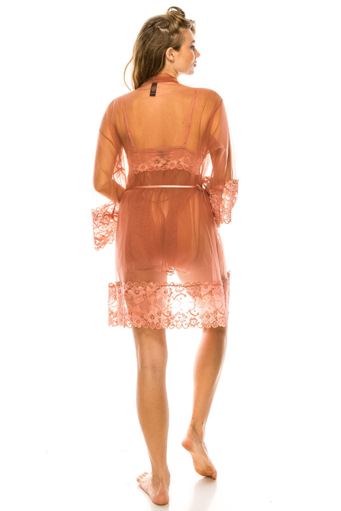 3pc Mesh Robe Set product image
