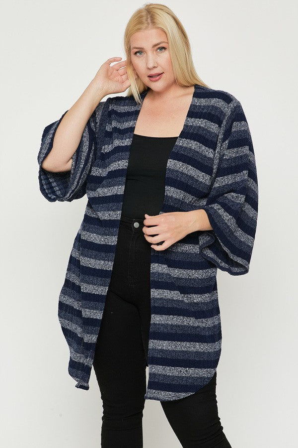 Multi-color Striped Cardigan product image