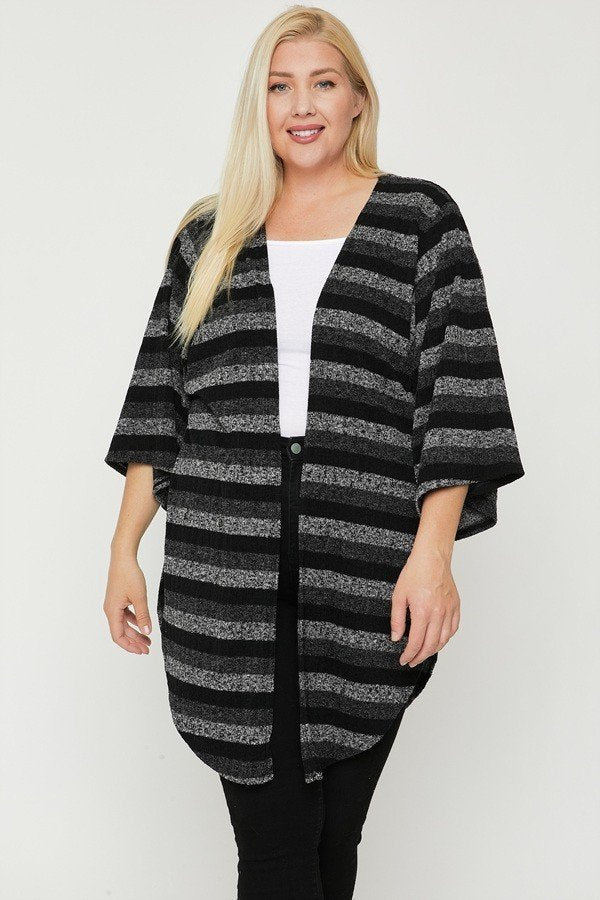 Multi-color Striped Cardigan product image