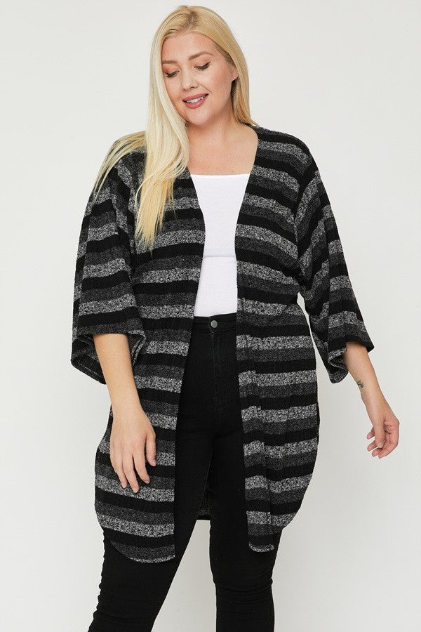 Multi-color Striped Cardigan product image