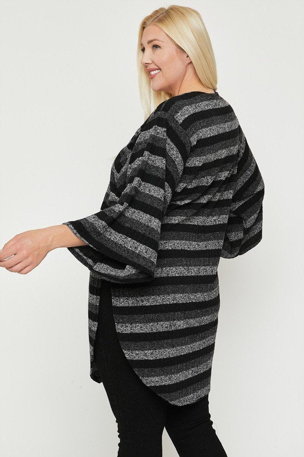 Multi-color Striped Cardigan product image