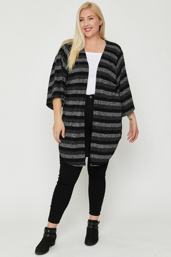 Multi-color Striped Cardigan product image
