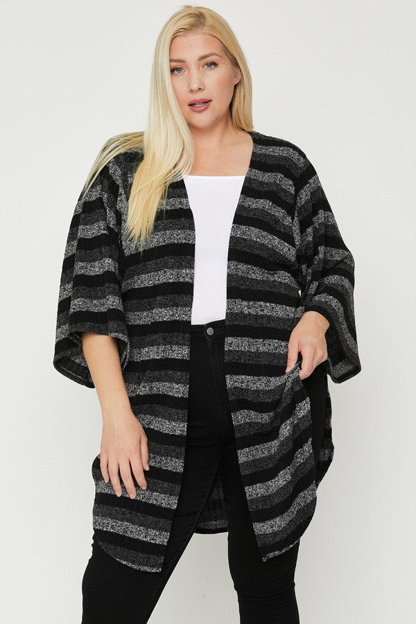 Multi-color Striped Cardigan product image