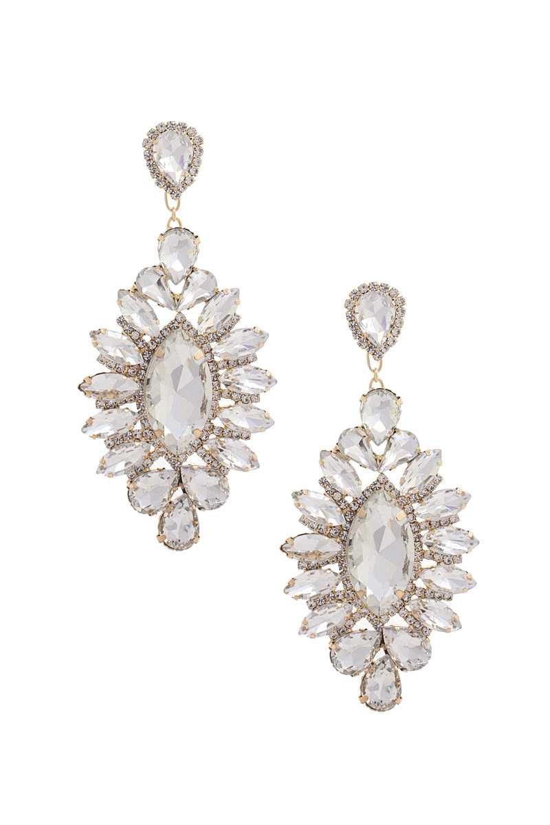 Marquise Rhinestone Dangle Earring product image