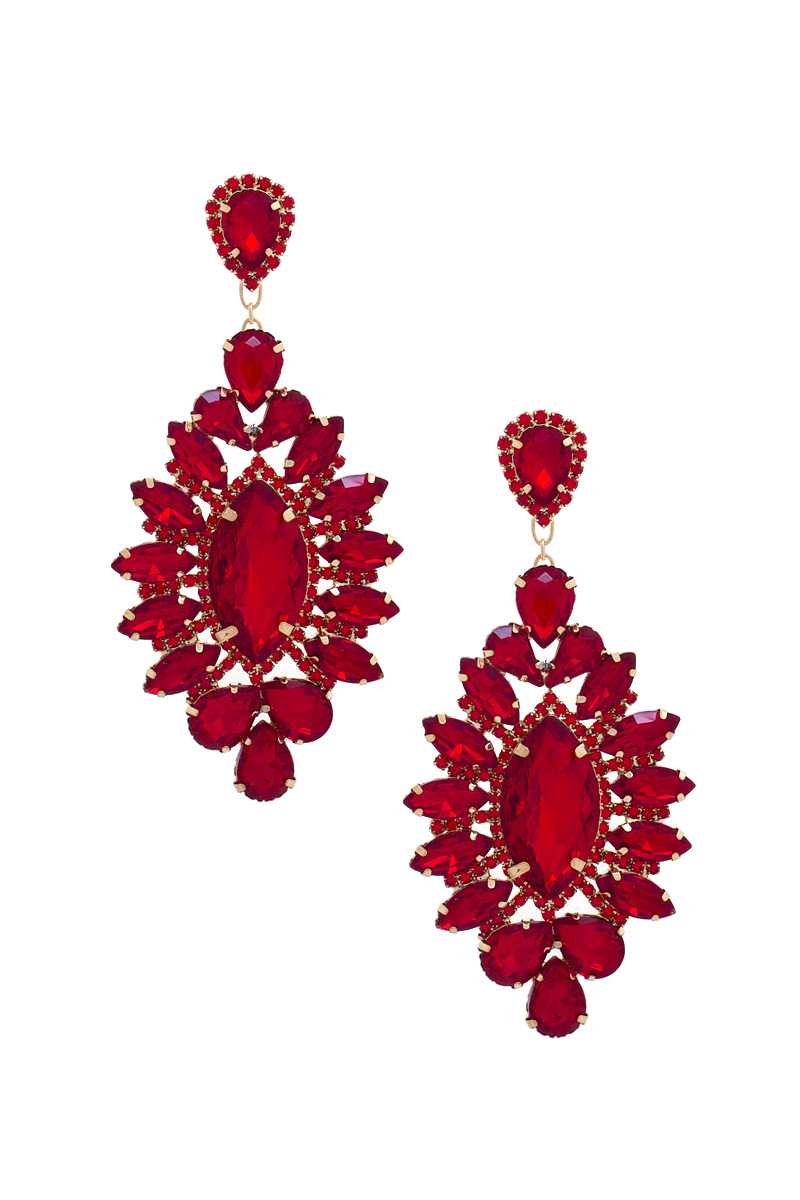 Marquise Rhinestone Dangle Earring product image