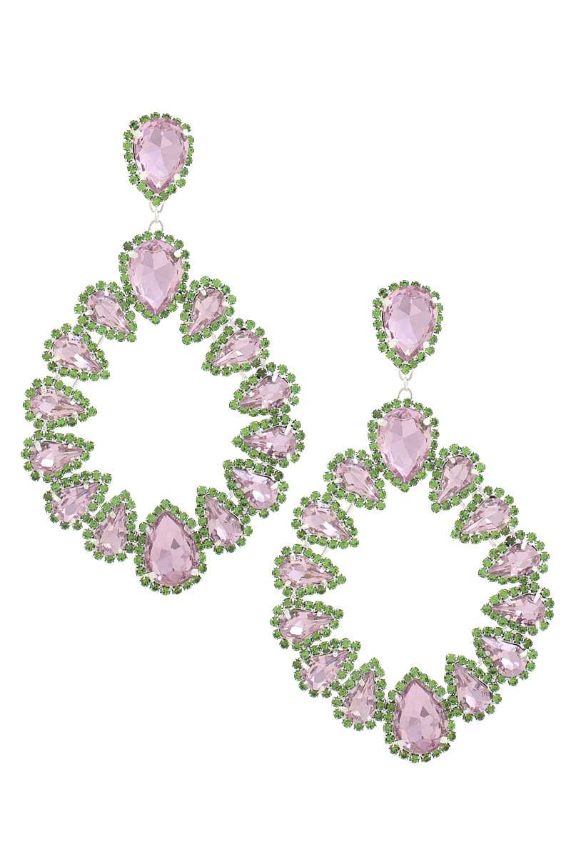 Chunky Teardrop Dangle Earring Chunky Teardrop Dangle Earring - TopFashionHQ