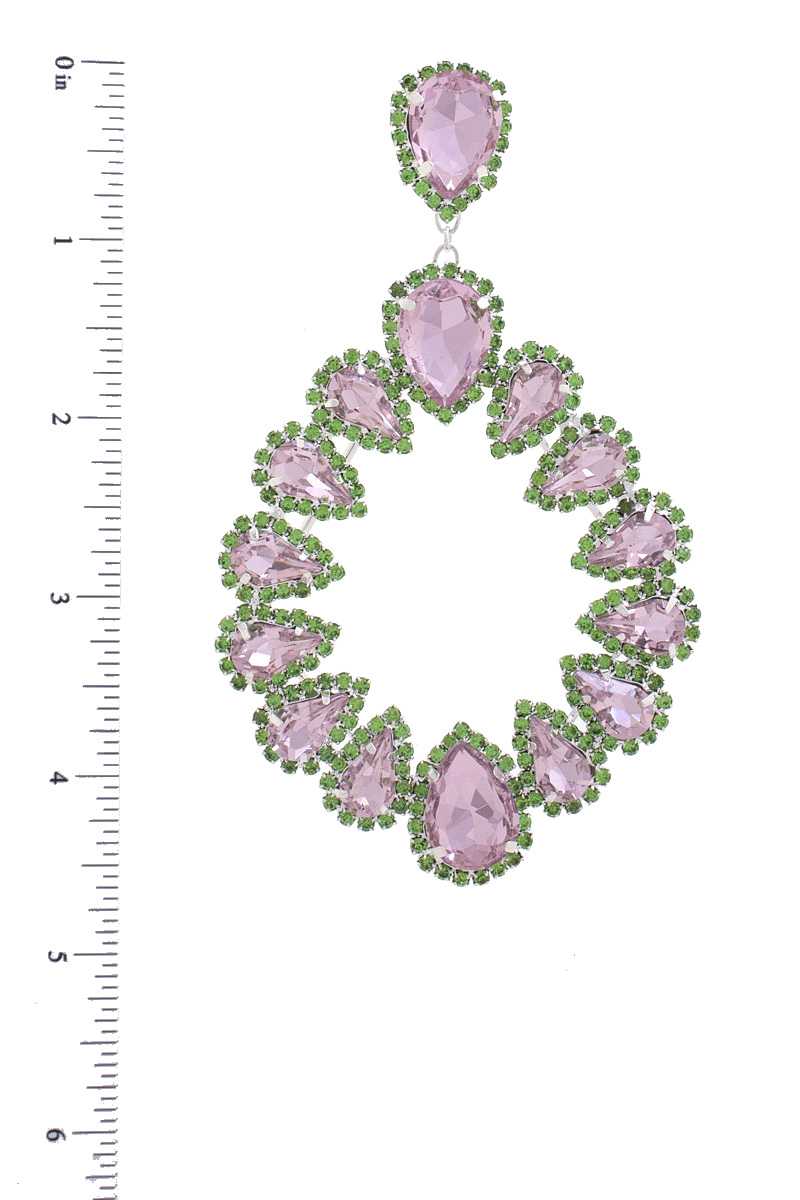 Chunky Teardrop Dangle Earring Chunky Teardrop Dangle Earring - TopFashionHQ