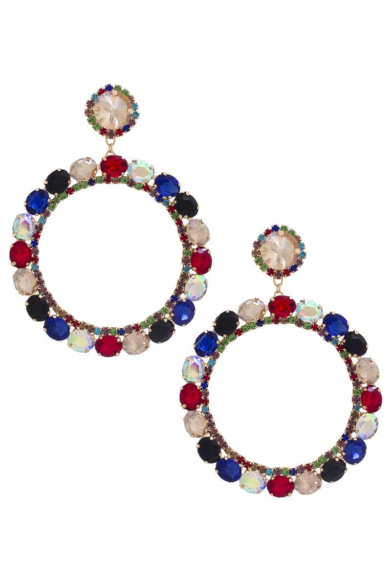 Rhinestone Dangle Earring product image