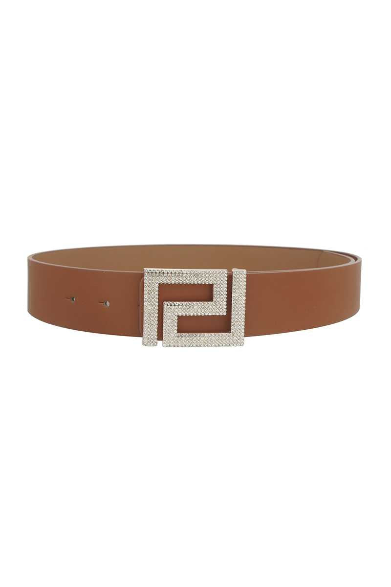 Rhinestone Pave Geo Shape Belt product image