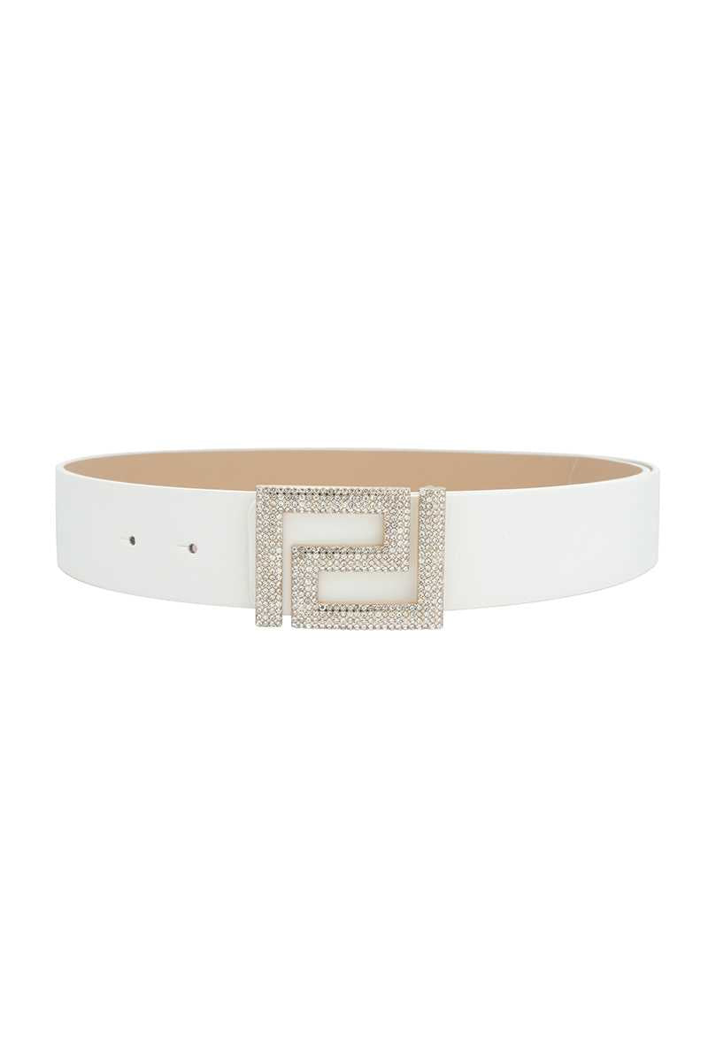 Rhinestone Pave Geo Shape Belt product image