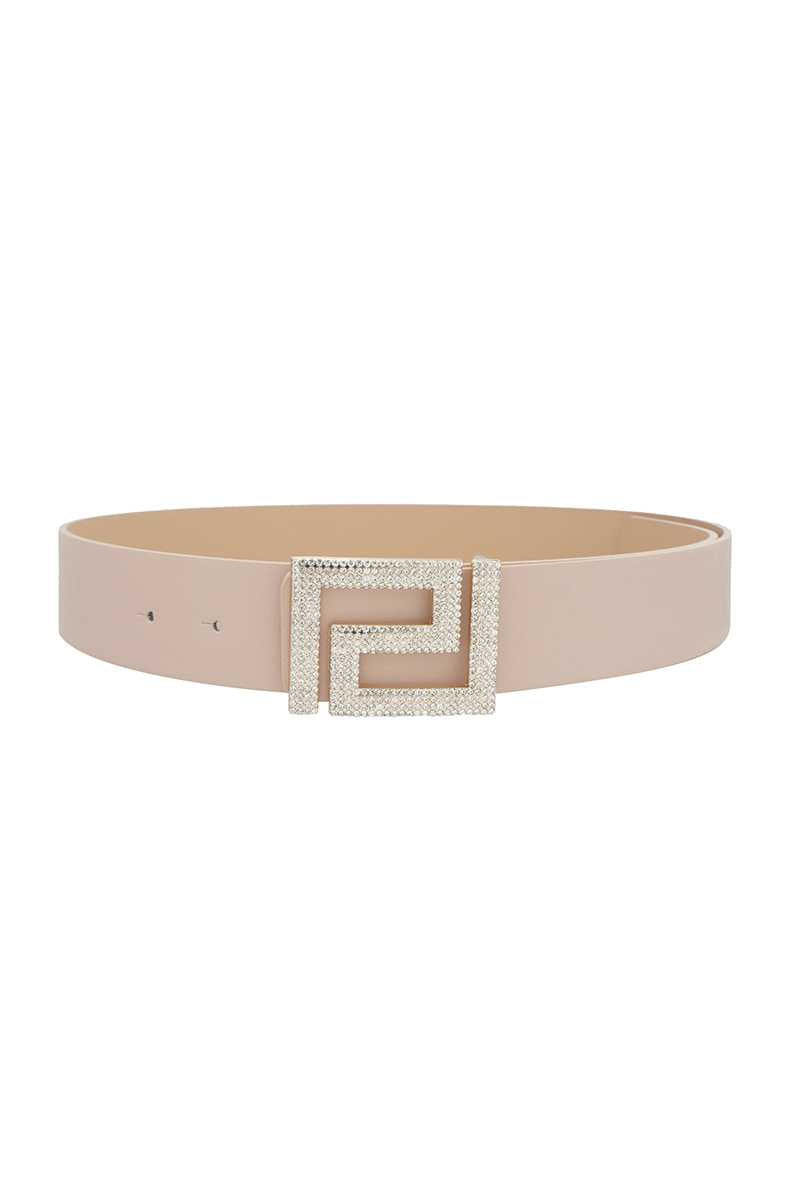 Rhinestone Pave Geo Shape Belt product image