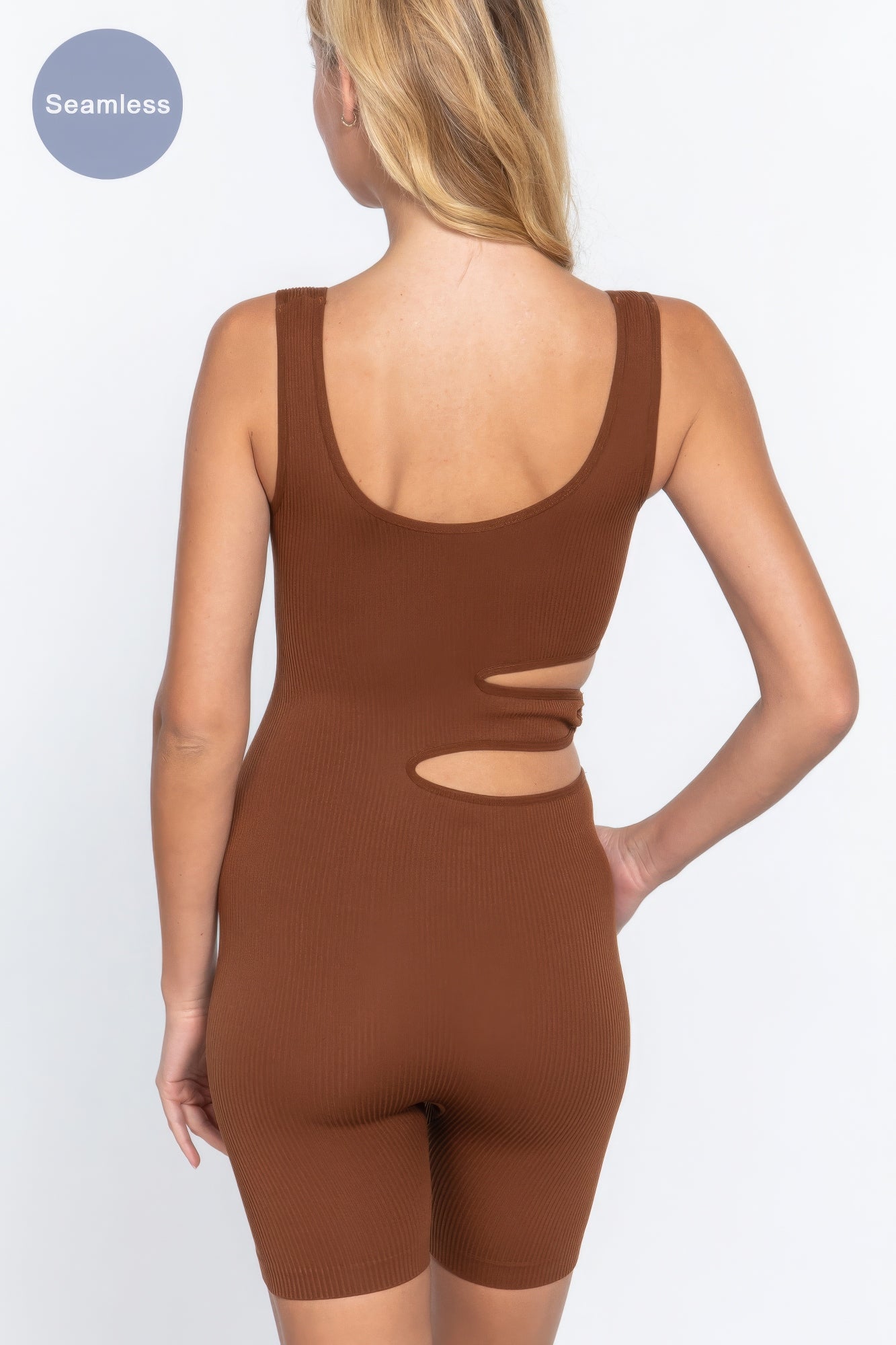 Suave Cut-out Seamless Romper product image