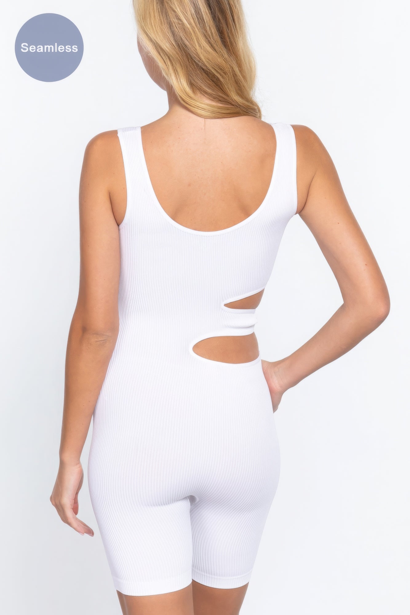 Suave Cut-out Seamless Romper product image