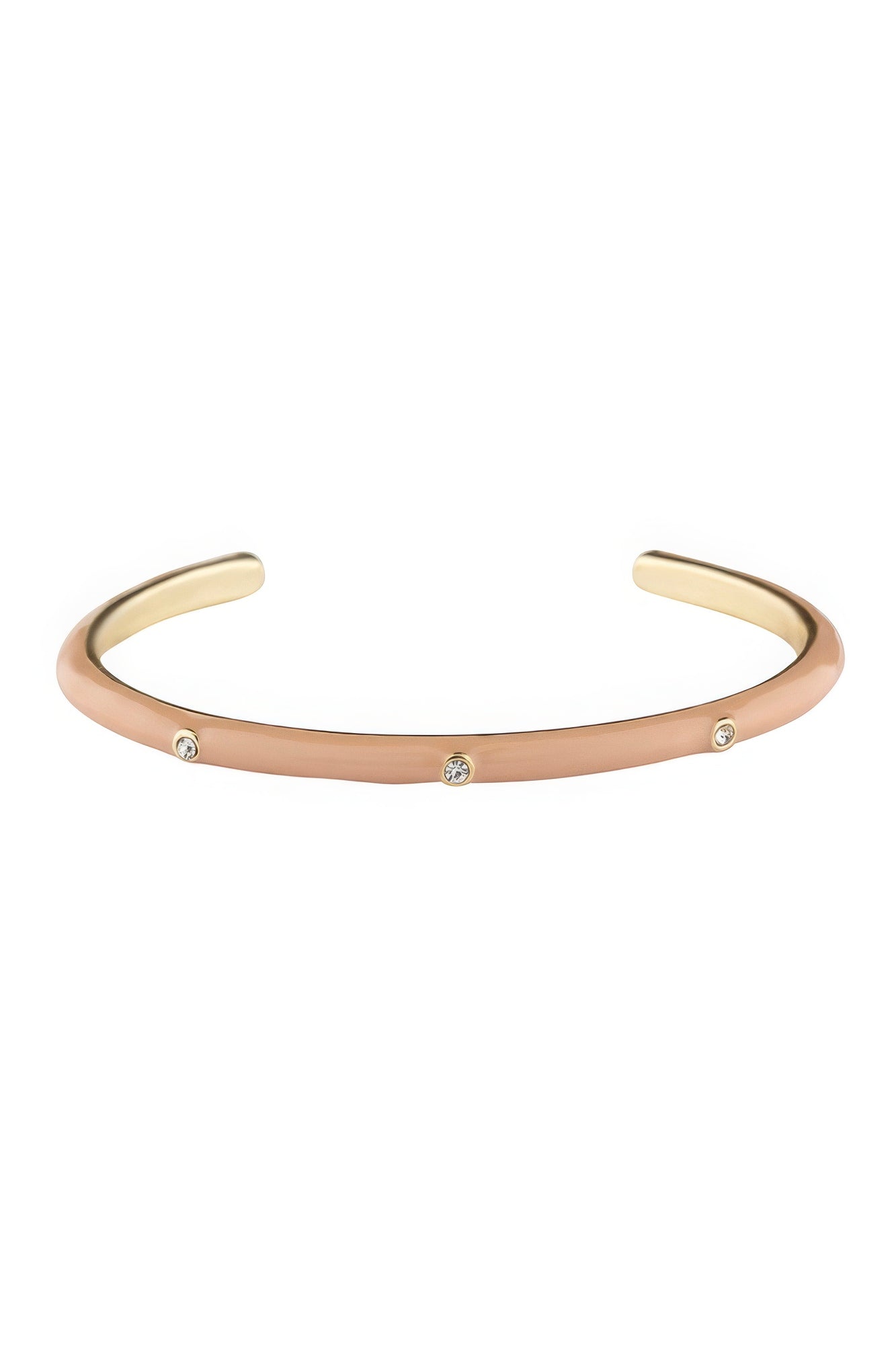 Color Metal Rhinestone Cuff Bracelet product image