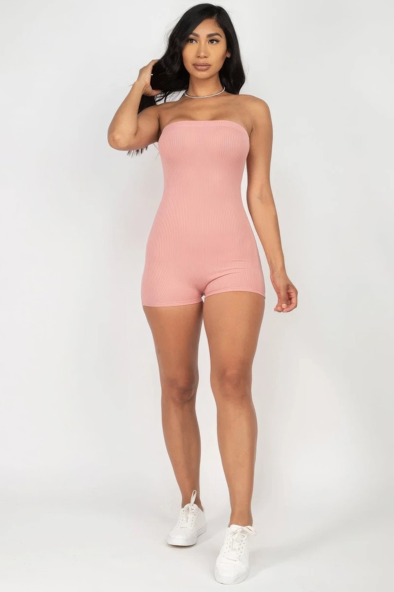Fitted Tube Romper Fitted Tube Romper - TopFashionHQ