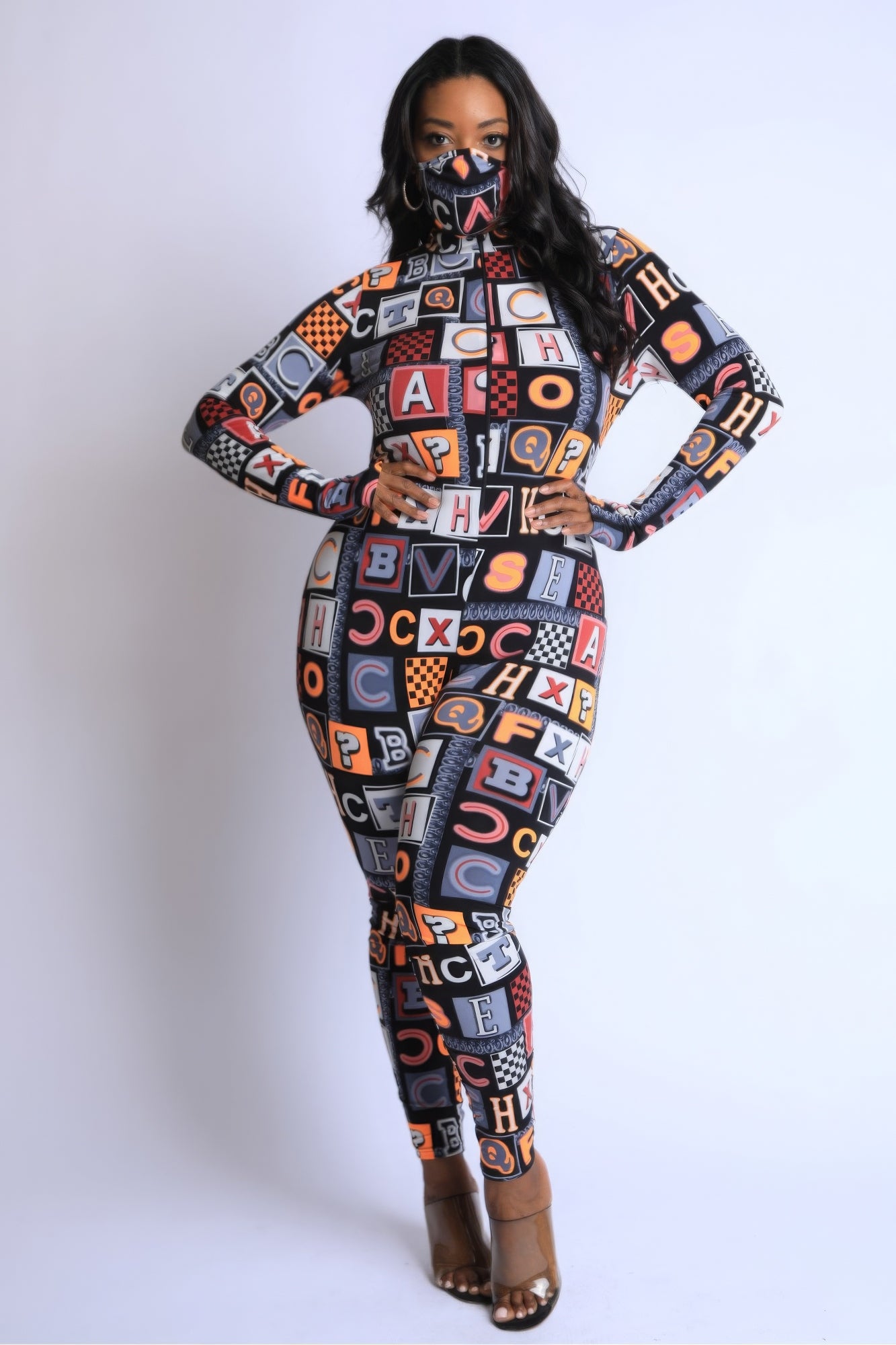 Alphabetically Neon Jumpsuit product image