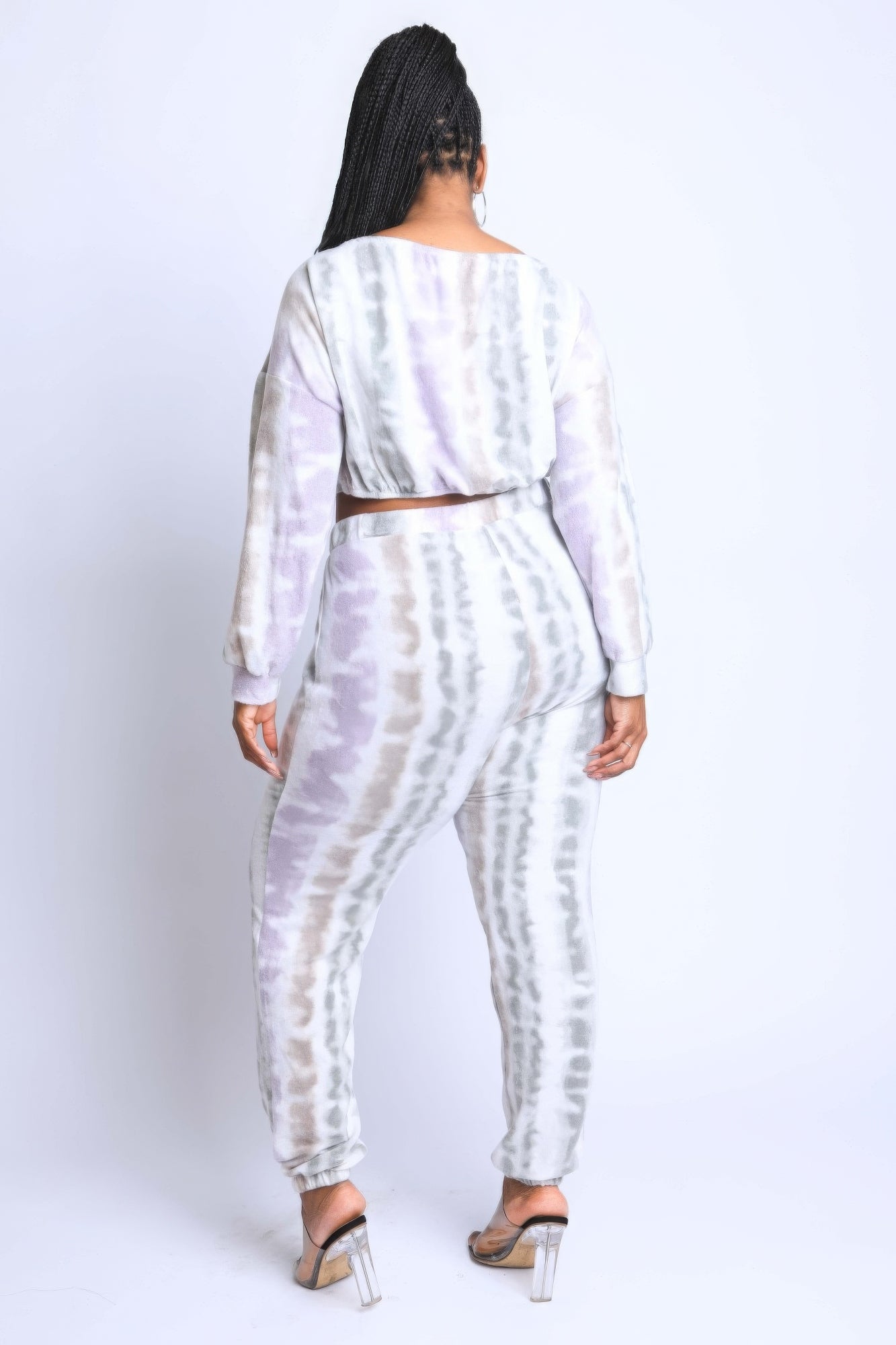 Tie Die Off Shoulder Set product image
