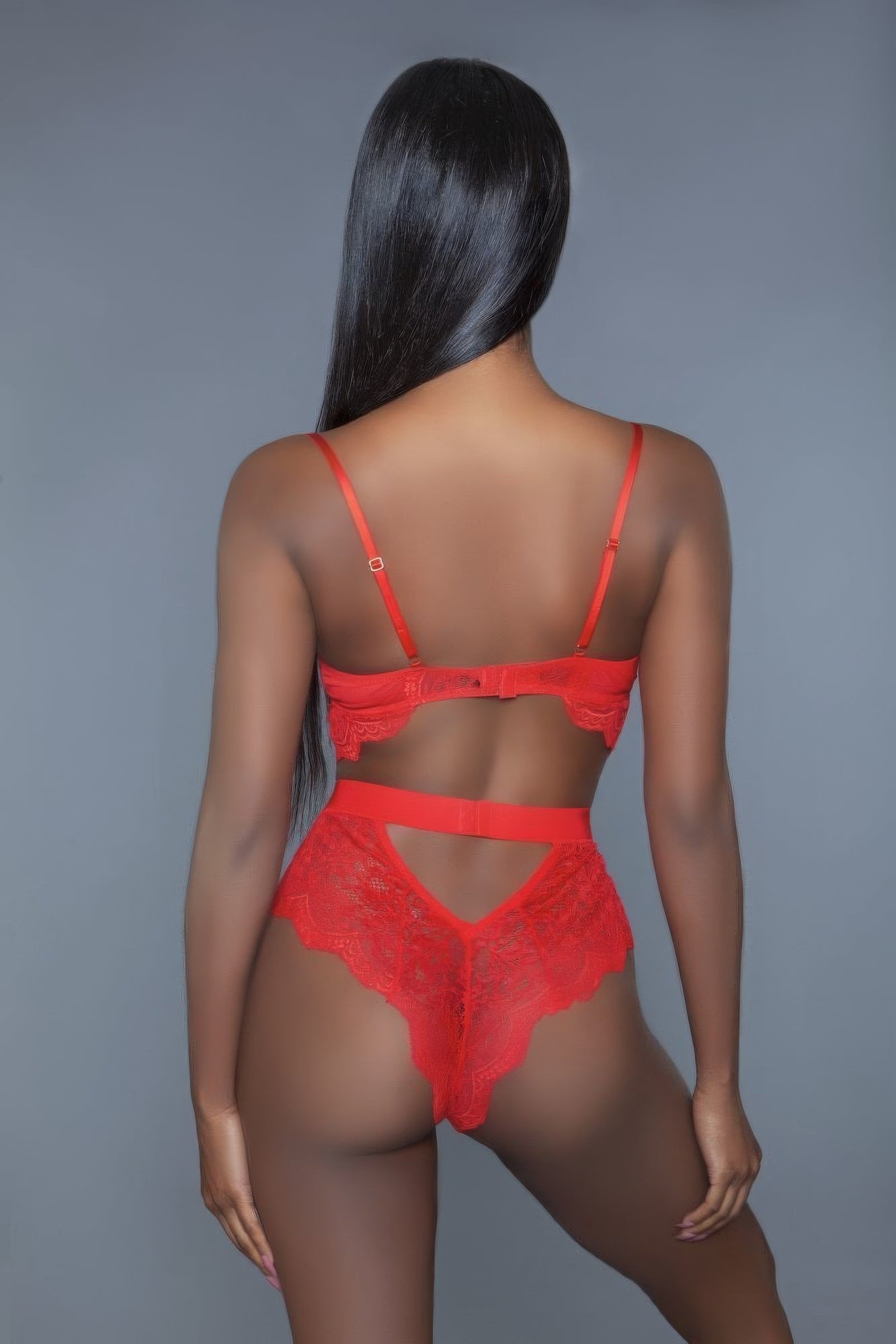 1 Pc. Non-padded Cups With Modern Cut-out Details. Hook And Eye Fastenings. Adjustable Straps product image