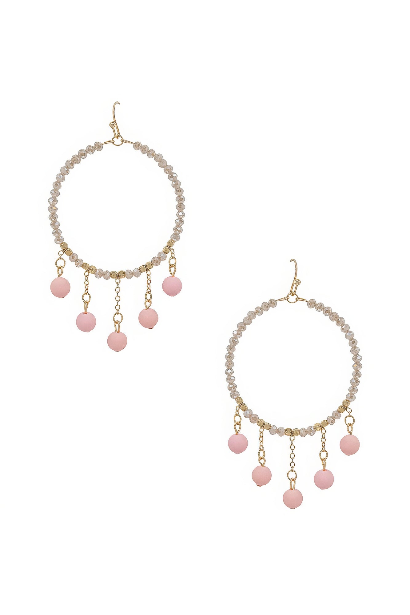 Clay Ball Charm Round Beads Earring product image